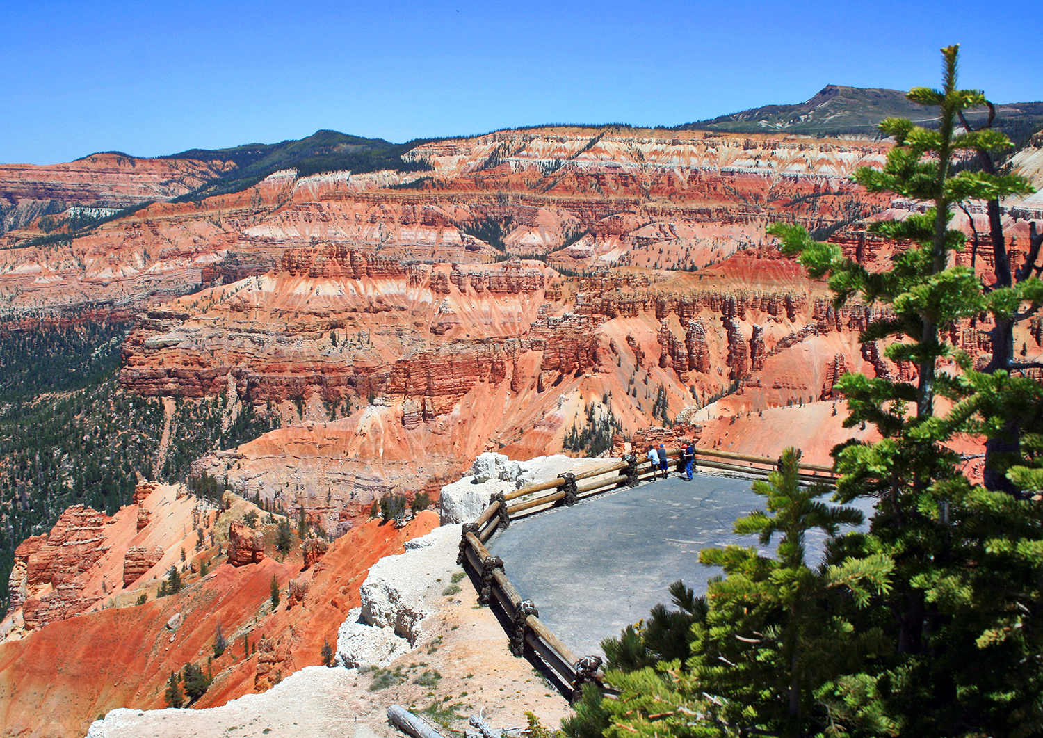 A view from one of the overlooks at Cedar Breaks National Monument / NPS file