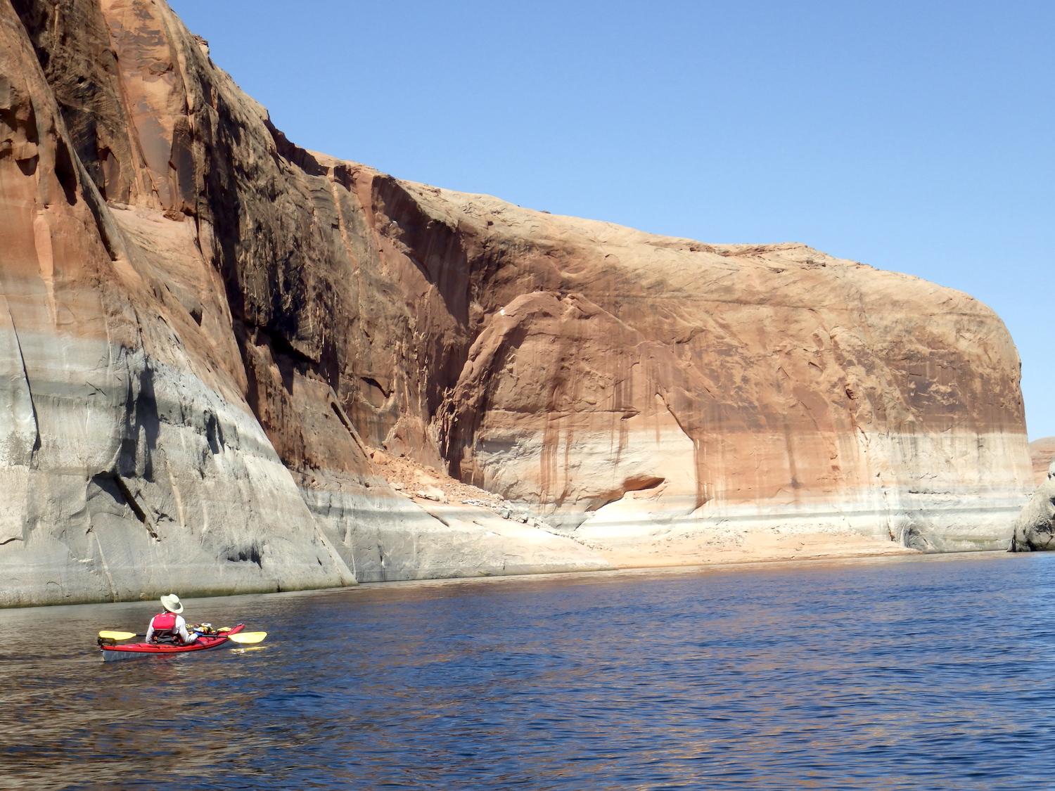 Steadily dropping levels of Lake Powell are challenging the National Park Service to find boat launch solutions/Kurt Repanshek file Steadily dropping levels of Lake Powell are challenging the National Park Service to find boat launch solutions/Kurt Repanshek file