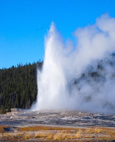 Man Arrested For Walking On Cone Of Old Faithful At Yellowstone National Park