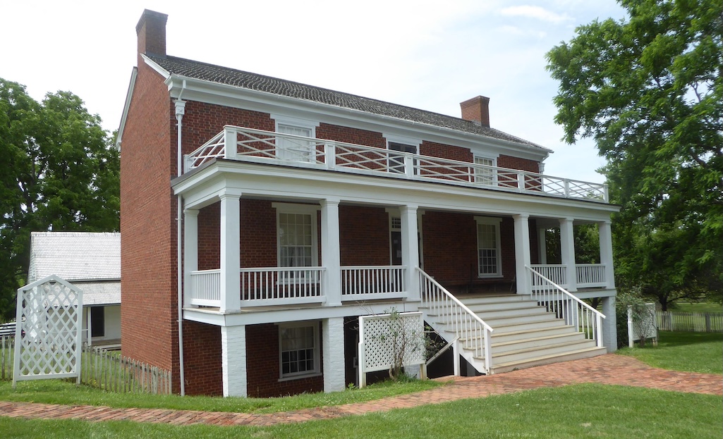 The reconstructed McLean House, where Lee surrendered to Grant/NPS file
