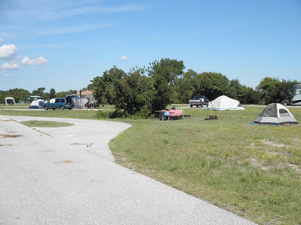 Sites at Bayside Campground, Assateague Island National Seashore / NPS file