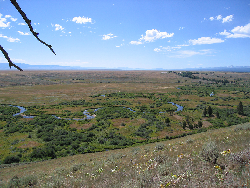 A view from Twin Trees looking southeast, Big Hole National Battlefield / NPS file