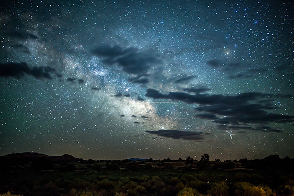Milky Way over Needles in Canyonlands National Park/NPS