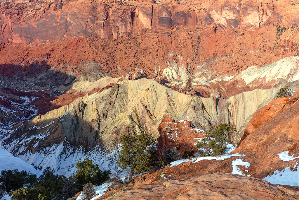 A closer look at Upheaval Dome, Canyonlands National Park / Rebecca Latson