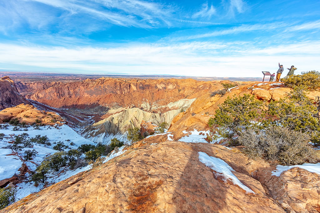 Approaching the first Upheaval Dome overlook, Canyonlands National Park / Rebecca Latson