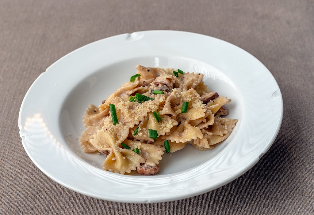 Wild Mushroom Pasta / Rebecca Latson