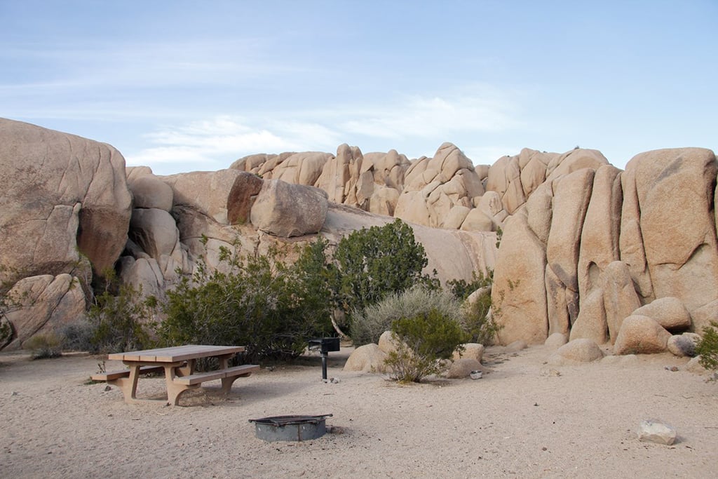 A site at Jumbo Rocks Campground, Joshua Tree National Park / NPS file