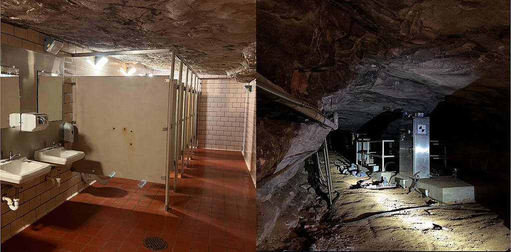 Underground restroom and wastewater pump system, Mammoth Cave National Park / NPS file