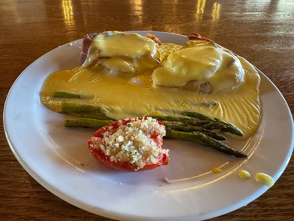 Eggs Benedict, Big Meadows Lodge, Shenandoah National Park / Rebecca Latson