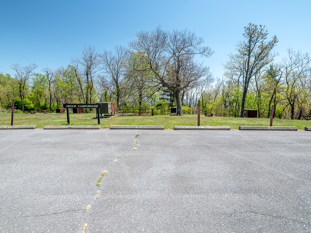 Loft Mountain Campground group sites, Shenandoah National Park / Rebecca Latson