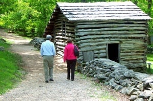 mountain farm trail