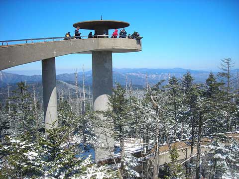 800px-Clingmans_Dome_Tower.jpg Tower at Clingmans Dome