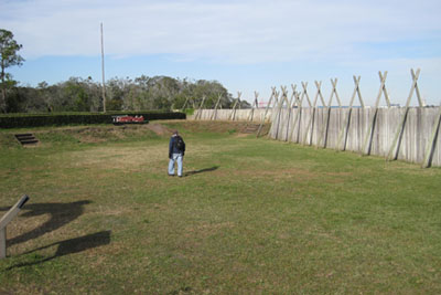 Fort in Fort Caroline