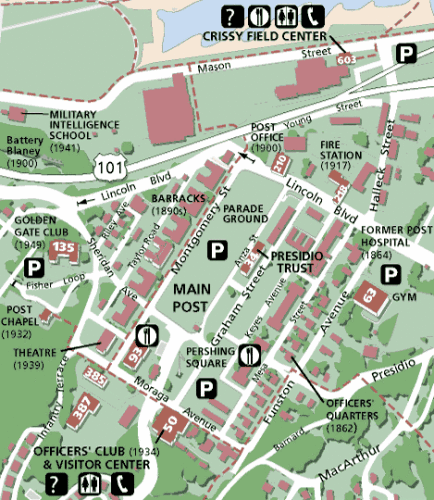Presidio Main Post map. NPS photo..gif