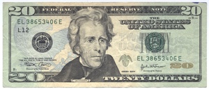 US20.300.jpg A Twenty Dolar Bill