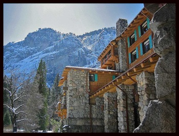 The Ahwahnee in Yosemite National Park; Jim Brekke photo.