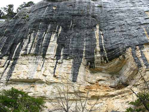 Bluff along Buffalo River