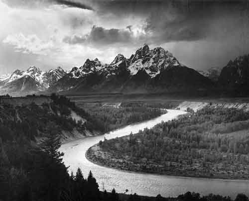 Grand Teton NP by Ansel Adams