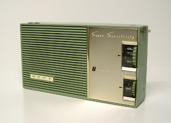 Old Sony Radio; Roadsidepictures photo via Flickr