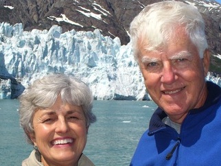 Kay and David Scott at Glacier Bay National Park
