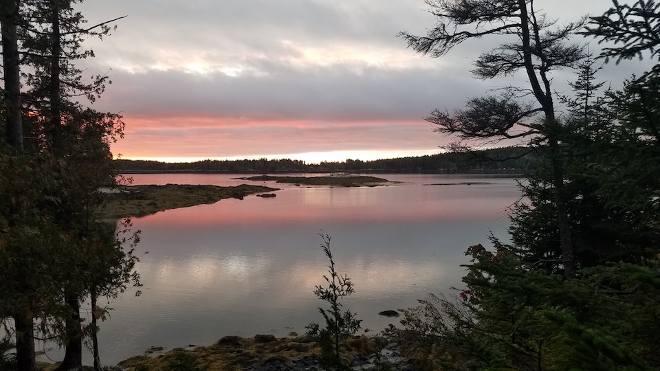 Evening quiet and beauty on Isle au Haut/Kim O'Connell