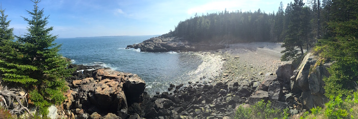 Acadia National Park visitors looking for a quieter experience can enjoy cobble beaches such as those at Hunter’s Beach and Little Hunter’s Beach / Friends of Acadia