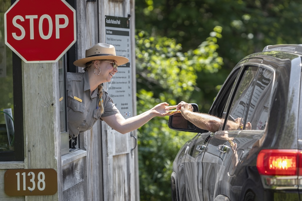 Beginning April 15, cash will not be accepted for entrance to Acadia National Park/NPS file