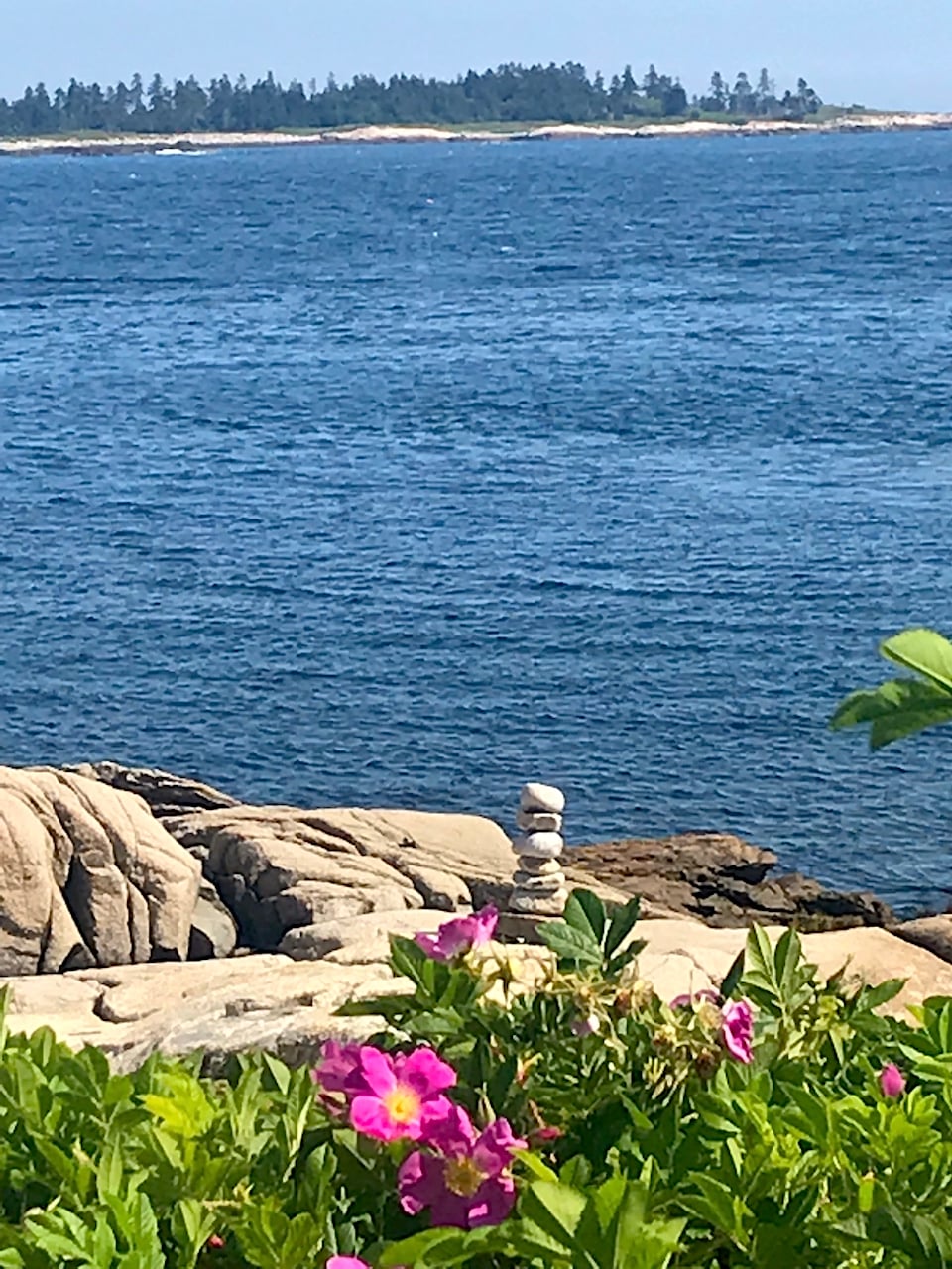 "Rock balancing" on the Schoodic Peninsula of Acadia National Park/Kurt Repanshek