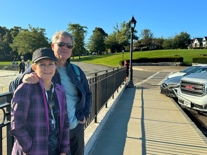 Jenny and Russell Sorensen visit Bar Harbor on September 24 while traveling aboard the Enchanted Princess cruise ship/Marcus Wolf Jenny and Russell Sorensen visit Bar Harbor on September 24 while traveling aboard the Enchanted Princess cruise ship/Marcus Wolf