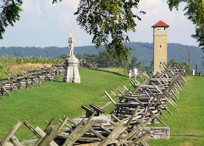Walking the Bloody Lane at Antietam/NPS