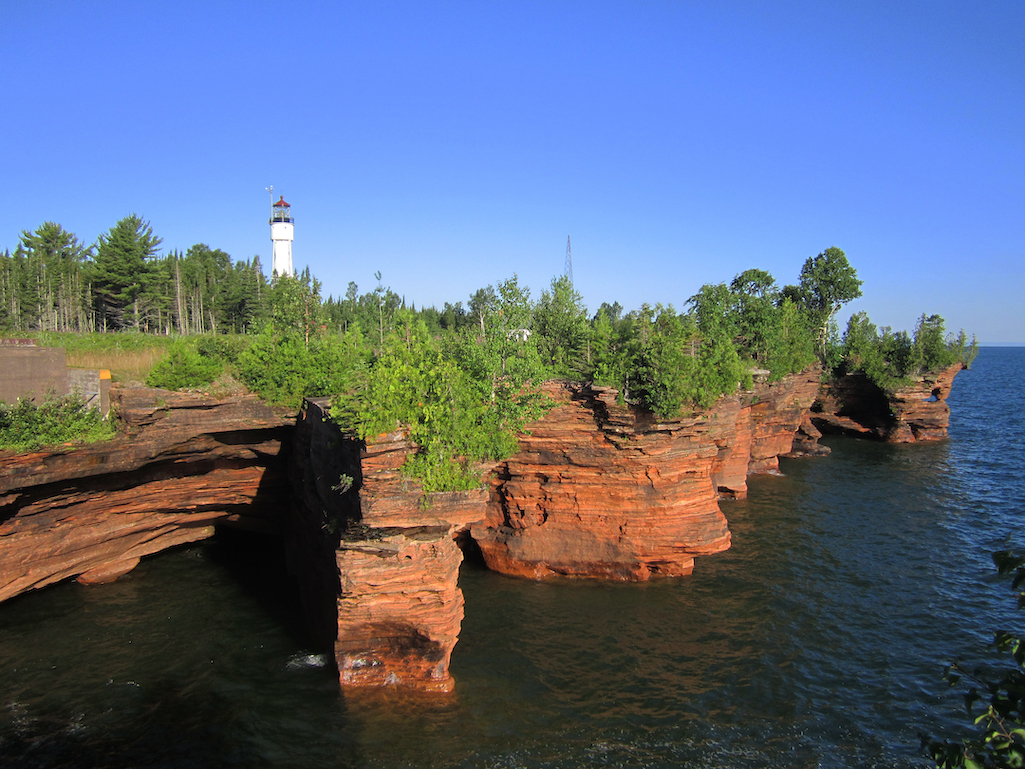 Apostle Islands National Lakeshore and four other park system units around Lake Superior hope to go carbon free in the coming years/NPS file Apostle Islands National Lakeshore and four other park system units around Lake Superior hope to go carbon free in the coming years/NPS file