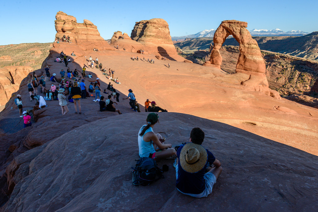 You'll need a reservation to enter Arches, Glacier, and Rocky Mountains national parks next year during peak season/NPS file You'll need a reservation to enter Arches, Glacier, and Rocky Mountains national parks next year during peak season/NPS file