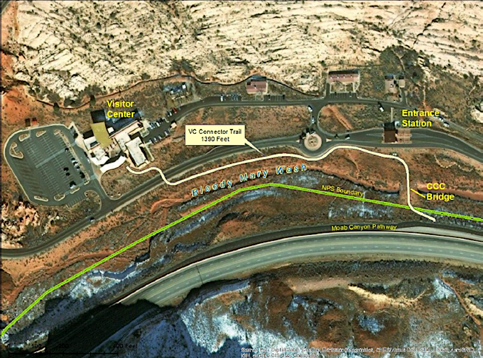 Arches National Park staff is considering a proposal to allow bicycle use on a new trail/NPS