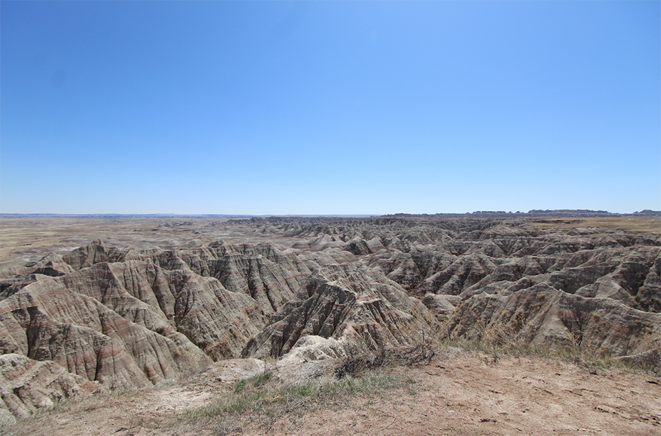 The view from Big Badlands Overlook, Badlands National Park / NPS-Ed Welsh