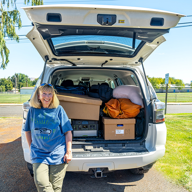 All set for my 2023 Canada road trip - yes, I overpacked and learned my lesson / Rebecca Latson All set for my 2023 Canada road trip - yes, I overpacked and learned my lesson / Rebecca Latson