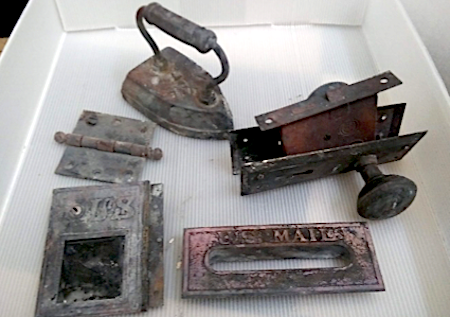 These historic items were pulled from the ashes at Big Bend National Park/NPS