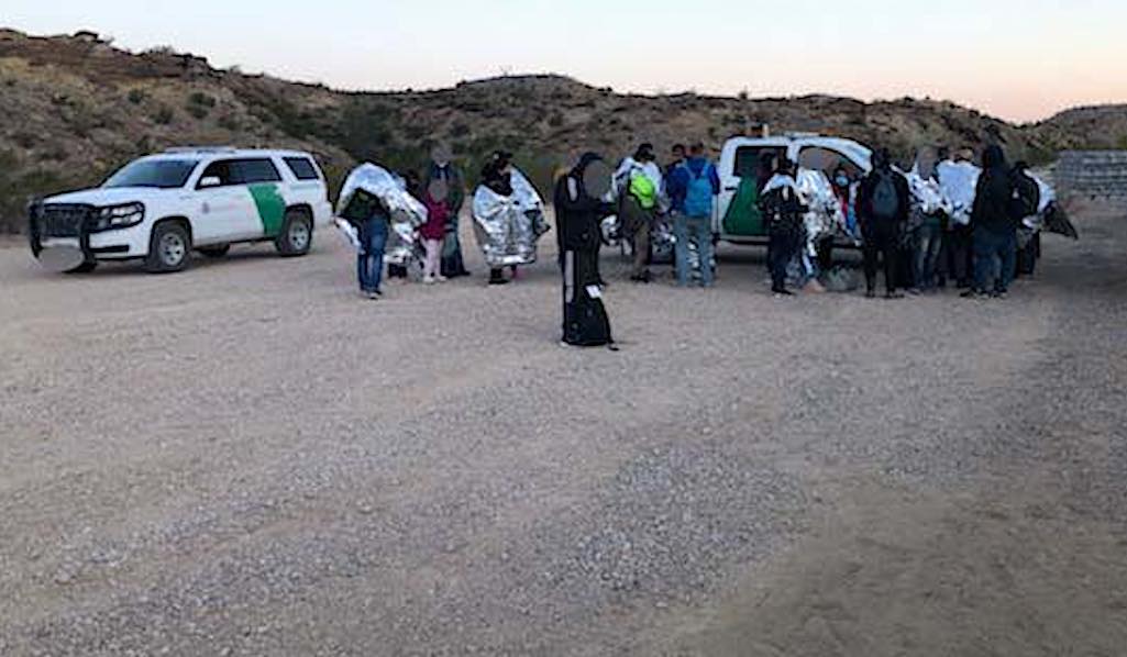 U.S. Border Patrol agents have apprehended hundreds of illegal aliens in Big Bend National Park in recent weeks/USBP