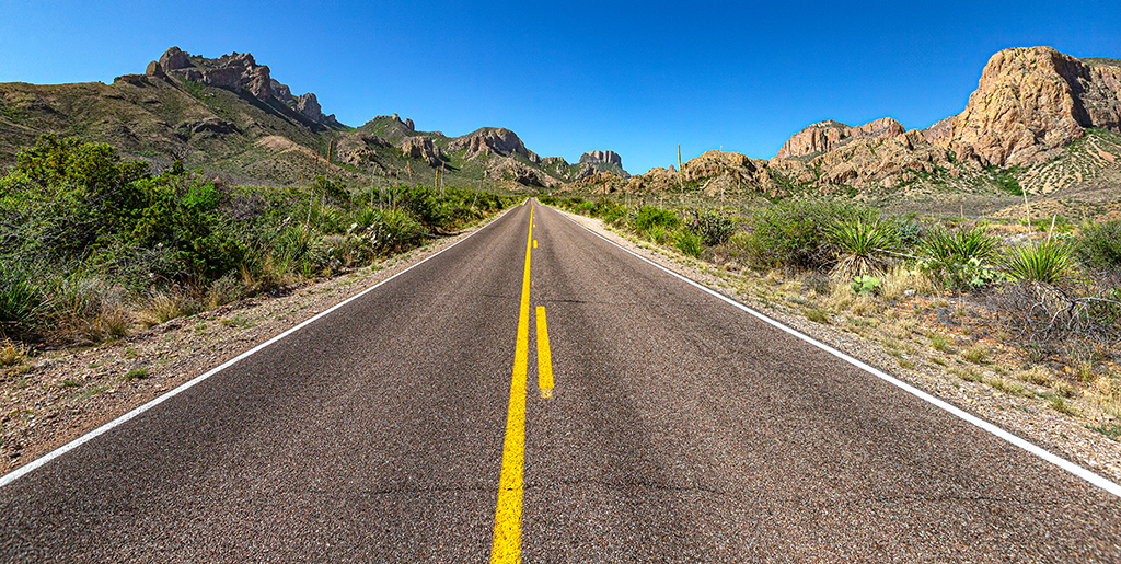 Chisos Basin Road, Big Bend National Park / Rebecca Latson