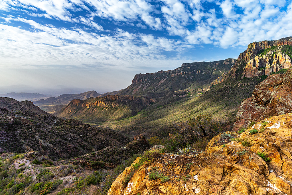 The view from the Lost Mine Trail, Big Bend National Park / Rebecca Latson The view from the Lost Mine Trail, Big Bend National Park / Rebecca Latson