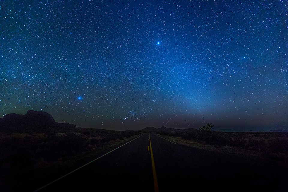 The road to the stars, Big Bend National Park / Rebecca Latson