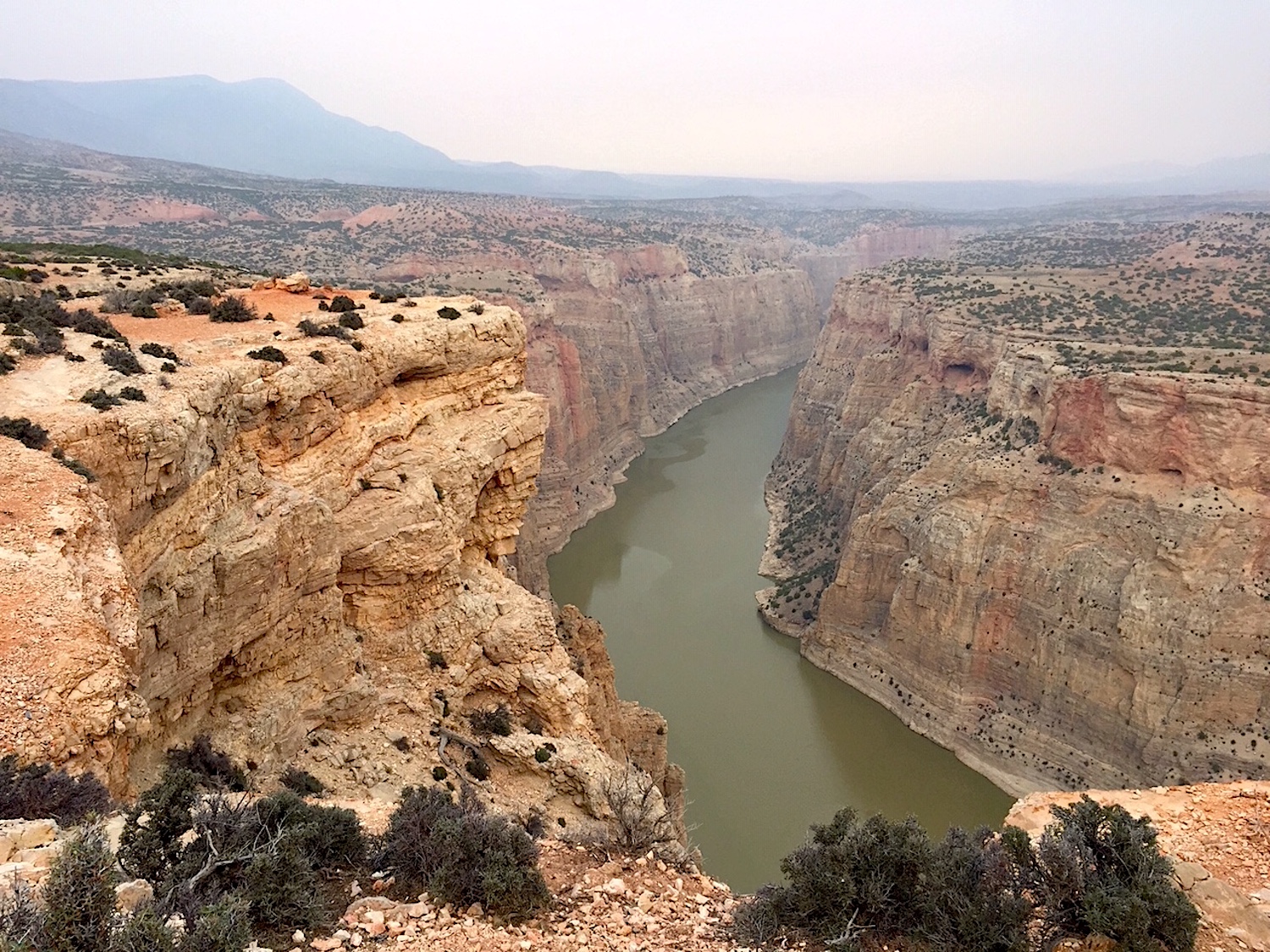 Bighorn Canyon National Recreation Area wasn't alone in enduring wildfire smoke this year/Barbara Jensen