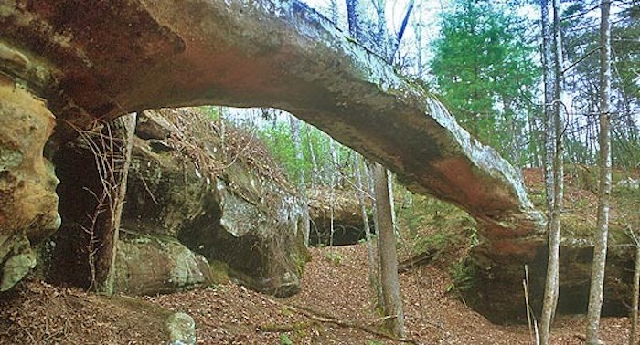 Needle Arch at Big South Fork National River and Recreation Area/NPS file Needle Arch at Big South Fork National River and Recreation Area/NPS file