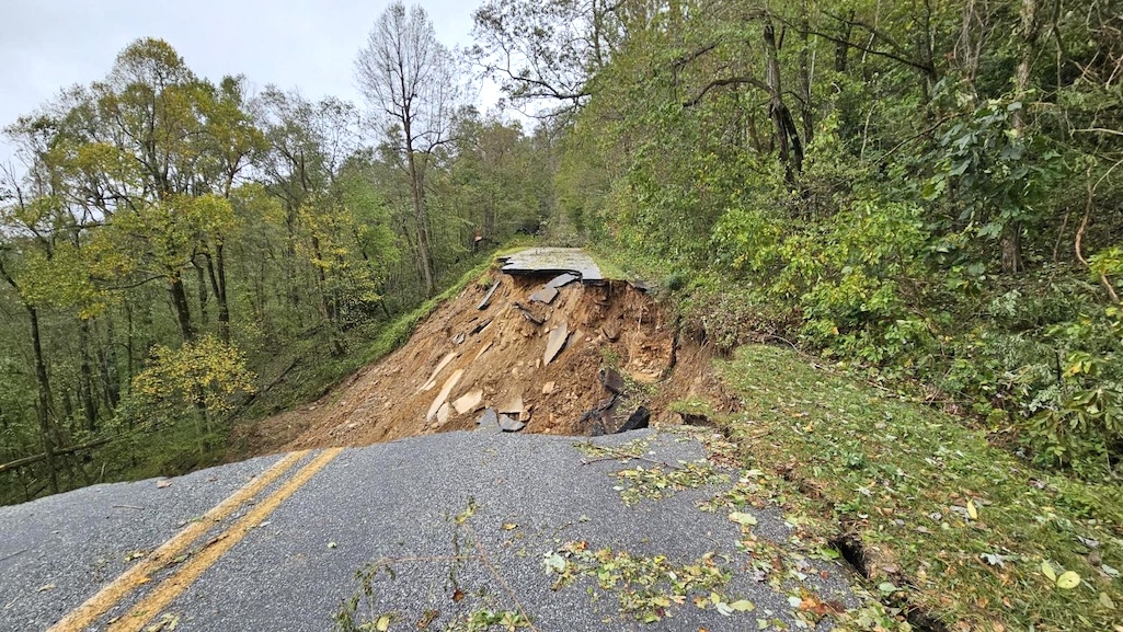 The Trump administration is moving to weaken national environmental laws that could govern how the National Park Service, or instance, repairs damage to the Blue Ridge Parkway done by Hurricane Helene/NPS file The Trump administration is moving to weaken national environmental laws that govern how the National Park Service, or instance, repairs damage to the Blue Ridge Parkway done by Hurricane Helene/NPS file