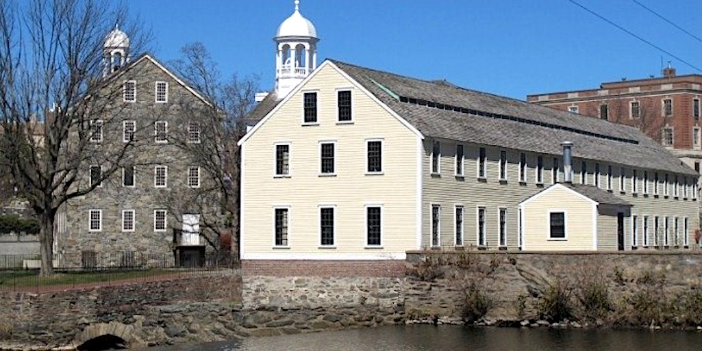 Boundaries for the Blackstone River Valley National Historical Park, which includes the Slater and Wilkinson mills (above), have been finalized?/NPS file Boundaries for the Blackstone River Valley National Historical Park, which includes the Slater and Wilkinson mills (above), have been finalized?/NPS file