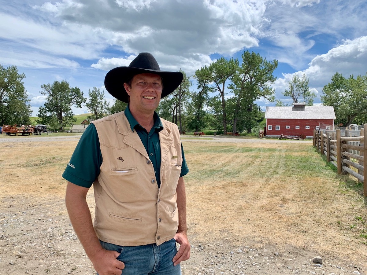 Bar U Ranch site manager Dylan Spencer.