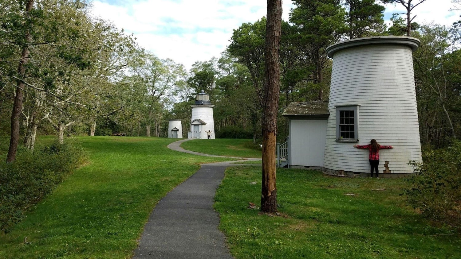Three Sisters Lights at Cape Cod National Seashore/NPS file 