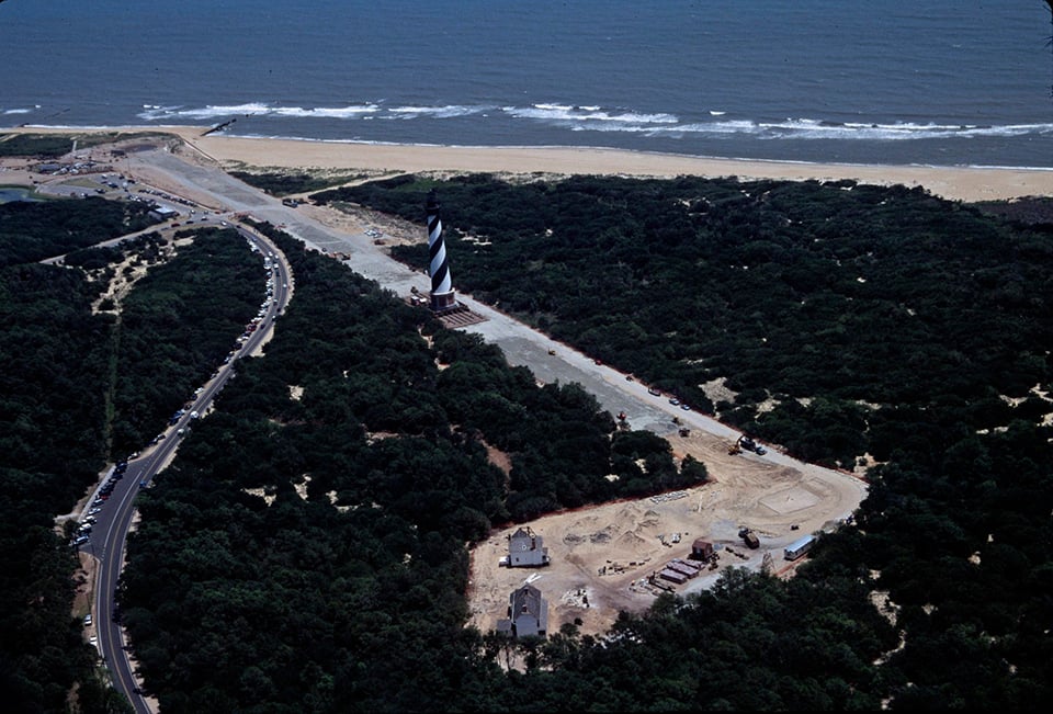 lighthouse, north carolina, nature, national park