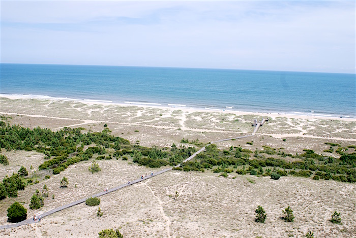 View the Atlantic Ocean from the top of the Cape Lookout Lighthouse/Kurt Repanshek View the Atlantic Ocean from the top of the Cape Lookout Lighthouse/Kurt Repanshek