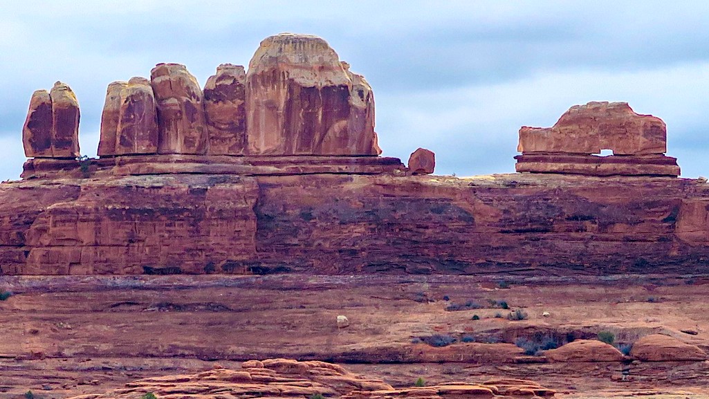The "Wooden Shoe" formation in Canyonlands National Park has leant its name to a nearby canyon as a result of the Interior Department's move to remove derogatory place names from federal lands/NPS file The "Wooden Shoe" formation in Canyonlands National Park has leant its name to a nearby canyon as a result of the Interior Department's move to remove derogatory place names from federal lands/NPS file