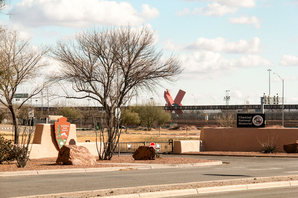 Chamizal National Memorial, a national park unit in El Paso along the border with Mexico, is closed during the partial government shutdown/Robert Pahre